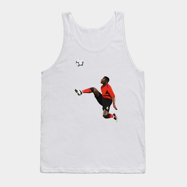 Paul Pogba Tank Top by Webbed Toe Design's